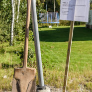 Spade från bygget av Göta kanal (Karl XIV Johan)