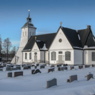 Tävelsås kyrka i vinterskrud