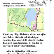 Kultur / Tipsrunda Tävelsås, start vid skolan. Lördagen den 14 sept 14:00